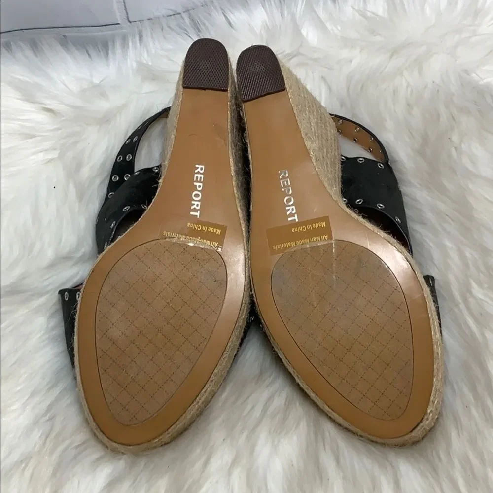 Nordstrom‎ Report Caden Espadrille Wedges Sz 11
